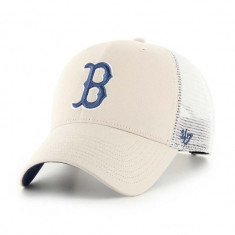 47brand sapca MLB Boston Red Sox culoarea bej, cu imprimeu