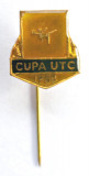 INSIGNA CUPA UTC GIMNASTICA RITMICA 1988 UTM PCR CU PIN