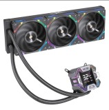 Cooler Procesor 1stPlayer X-Starship 360E, Lichid, 12 cm, 3 ventilatoare, aRGB