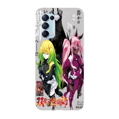 Husa compatibila cu Oppo Find X5, Viceversa, model Mayura x Suzu Twin Star Exorcists, Silicon, TPU foto