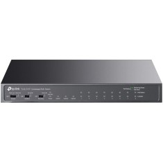 Switch TP-LINK TL-SL1311P, 8x100Mbps(8xPOE+) + 2x1000Mbps + 1xGigabit SFP, negru
