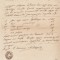 ROMANIA Valahia 1854 document de vama stampila carantina Doftana jud Prahova RR!