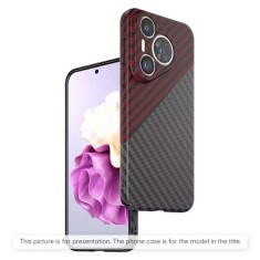 Husa pentru Samsung Galaxy A05s - Techsuit Carbonite FiberShell - Red Vortex foto