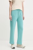 Rossignol pantaloni de trening Presset culoarea turcoaz, neted, RLNWP21