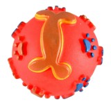 JUCARIE PENTRU CAINI SI PISICI MINGE VINIL CU LABUTE SI OS, 8CM VTS0022-1