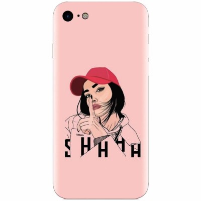 Husa silicon pentru Apple Iphone 6 Plus, Shhh foto