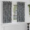 vidaXL Draperie cu perdele 2 pcs Gri 175 x 140 cm Catifea