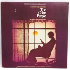 Quincy Jones &lrm;&ndash; The Color Purple (Original Motion Picture Sound Track) NM / VG+ dublu vinil 2 LP discuri Qwest EU 1986