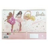 Bloc de desen si stickere, Barbie, Ballet, 40 file