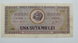 SD0088 Romania 100000 lei 1947 Ianuarie