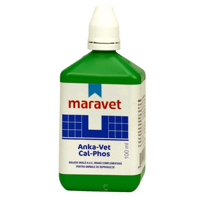 Anka-Vet Cal-Phos, calciu pasari100 ml