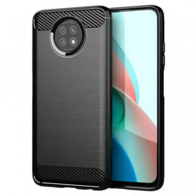 Husa Xiaomi Redmi Note 9T Carbon Negru Techsuit foto