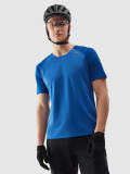 Tricou de ciclism cu uscare rapidă pentru bărbați - cobalt