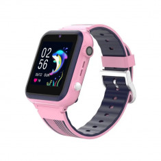 Ceas Smartwatch Pentru Copii Xkids XA13 cu Functie Telefon, Apel Video, Contacte, Jocuri, Pedometru, Roz foto