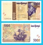 Portugalia (pick 188) 1000 Escudos 2000 UNC; Seria aniversară de 500 de ani a descoperirilor portugheze