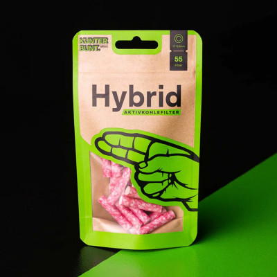 Filtre Hybrid Filters, Carbon Activ cu celuloza, Bag 55, 6.4mm, Magenta foto