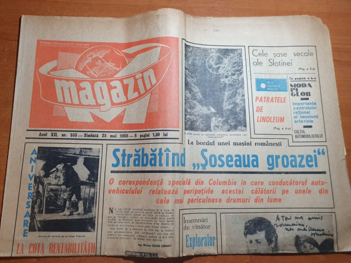 magazin 25 mai 1968-mina voievozi jud. salaj,art.orasul slatina la 600 ani