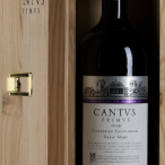 Vin rosu - Cantus Primus, Cabernet Sauvignon, sec, 2015 in cutie din lemn | Viile Metamorfosis