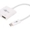 Adaptor HDMI 2.0 USB 3.0 0.15m Alb 60W