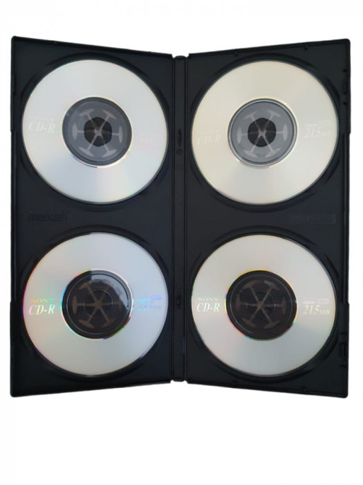 Set 4 bucati Mini CD-R, 8 cm, 220 MB, 25 min, Sony
