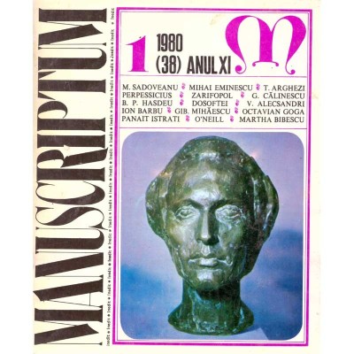 colectiv - Manuscriptum - 1-3/1980 (38-40) Anul XI - - 136521 foto