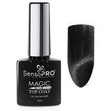 Cumpara ieftin Top Coat Cat Eye SensoPRO Milano 10ml, Rainbow