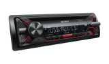 Radio CD auto Sony CDXG1200U, 4 x 55 W, USB, AUX, Rosu Mall
