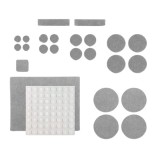 Cumpara ieftin Set 215 tampoane adezive pentru protectie mobila X Protector, pasla, cauciuc, gri