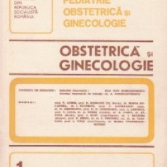 Revista de Obstetrica si Ginecologie, Ianuarie-Martie, 1982