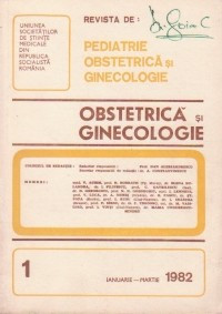 Revista de Obstetrica si Ginecologie, Ianuarie-Martie, 1982 foto