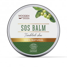 Balsam SOS cu oxid de Zinc pentru piele cu probleme, bio, 60ml, Wooden Spoon