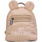 Childhome My First Bag Puffered Beige rucsac pentru copii 24 x 8 x 20 cm 1 buc