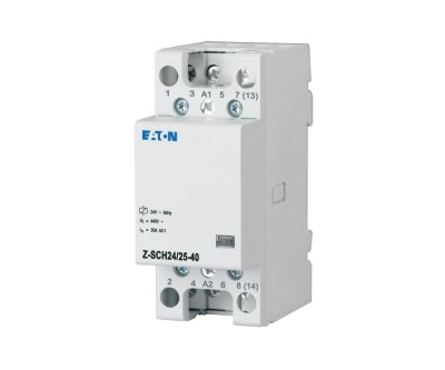 Contactor modular 25A 4ND 24V Eaton Z-SCH24 25-40 foto