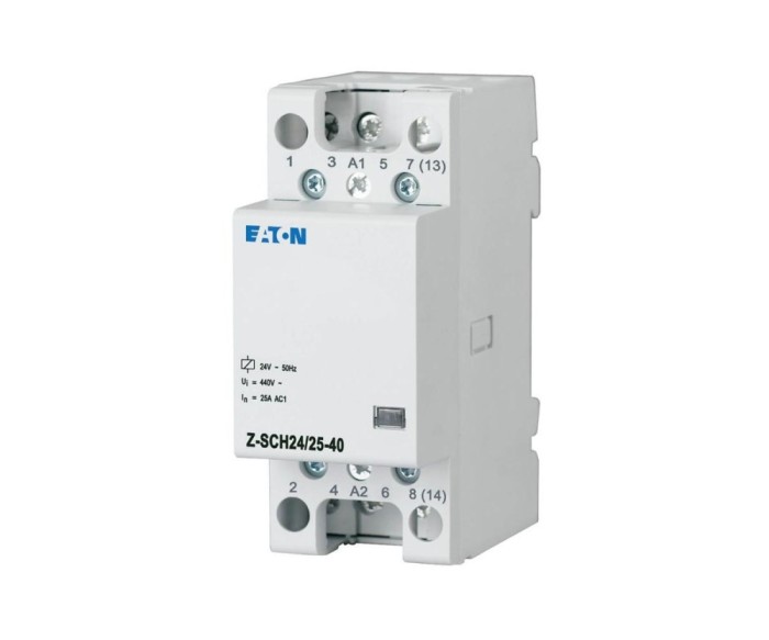 Contactor modular 25A 4ND 24V Eaton Z-SCH24 25-40