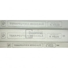 R. Paun - Terapeutica medicala, 3 vol. (editia 1982)