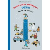 Carte de colorat - Hoinari prin anotimpuri. Iarna, Rotraut Susanne Berner, Editura Casa