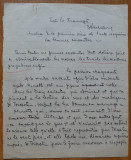 2 pagini manuscris Benjamin Fundoianu ( Benjamin Wechsler ) , Teza la franceza