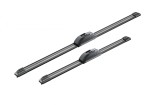 Stergator parbriz Bosch Aerotwin Retrofit, Cauciuc+Grafit, Tip Plat, Lungime 500mm-600mm, Carlig/Universal