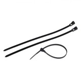 Coliere pentru Cabluri, Reutilizabile, Negre, 20x0.48 cm, Set 45 buc, Oem