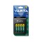 Incarcator Varta 57687 AA/AAA 9V NiMH port USB +4 acumulatori AA 2100 mAh