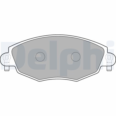 DELPHI LP1533 set placute frana,frana disc foto