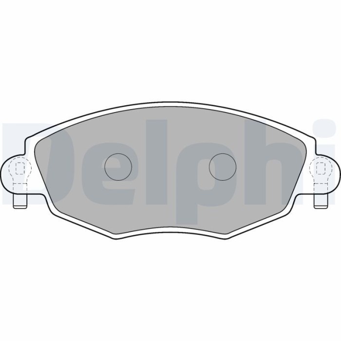 DELPHI LP1533 set placute frana,frana disc