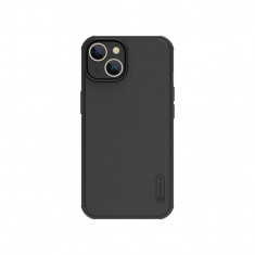 Husa Compatibila cu iPhone 14 Plus - Nillkin Super Frosted Shield Pro Negru