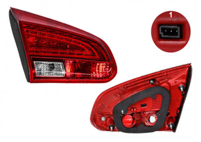 Stop, lampa spate KIA CEE&amp;amp;#39;D (EU), 06.2012-12.2018, cu 5 usi, DEPO, partea stanga, interior; LED+P21W+W16W; fara soclu bec; foto