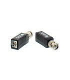 Video balun HD prin UTP/FTP BNC - 2 pini terminali cu clip pentru