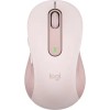 Mouse Wireless Nou LOGITECH Signature M650 Medium, Dual Mode, 2000 dpi, Bluetooth, Roz