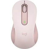 Mouse Wireless Nou LOGITECH Signature M650 Medium, Dual Mode, 2000 dpi, Bluetooth, Roz
