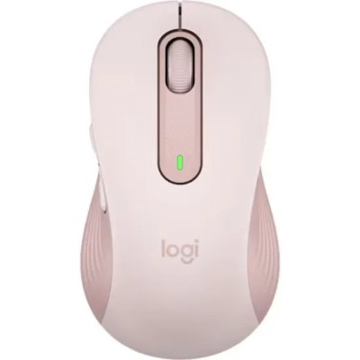 Mouse Wireless Nou LOGITECH Signature M650 Medium, Dual Mode, 2000 dpi, Bluetooth, Roz foto