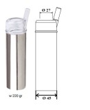 Carcasa inox pentru manson lung din cauciuc, model IGA