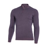 Pulover bărbați slim mov PL017, 46, 48, 50, 52